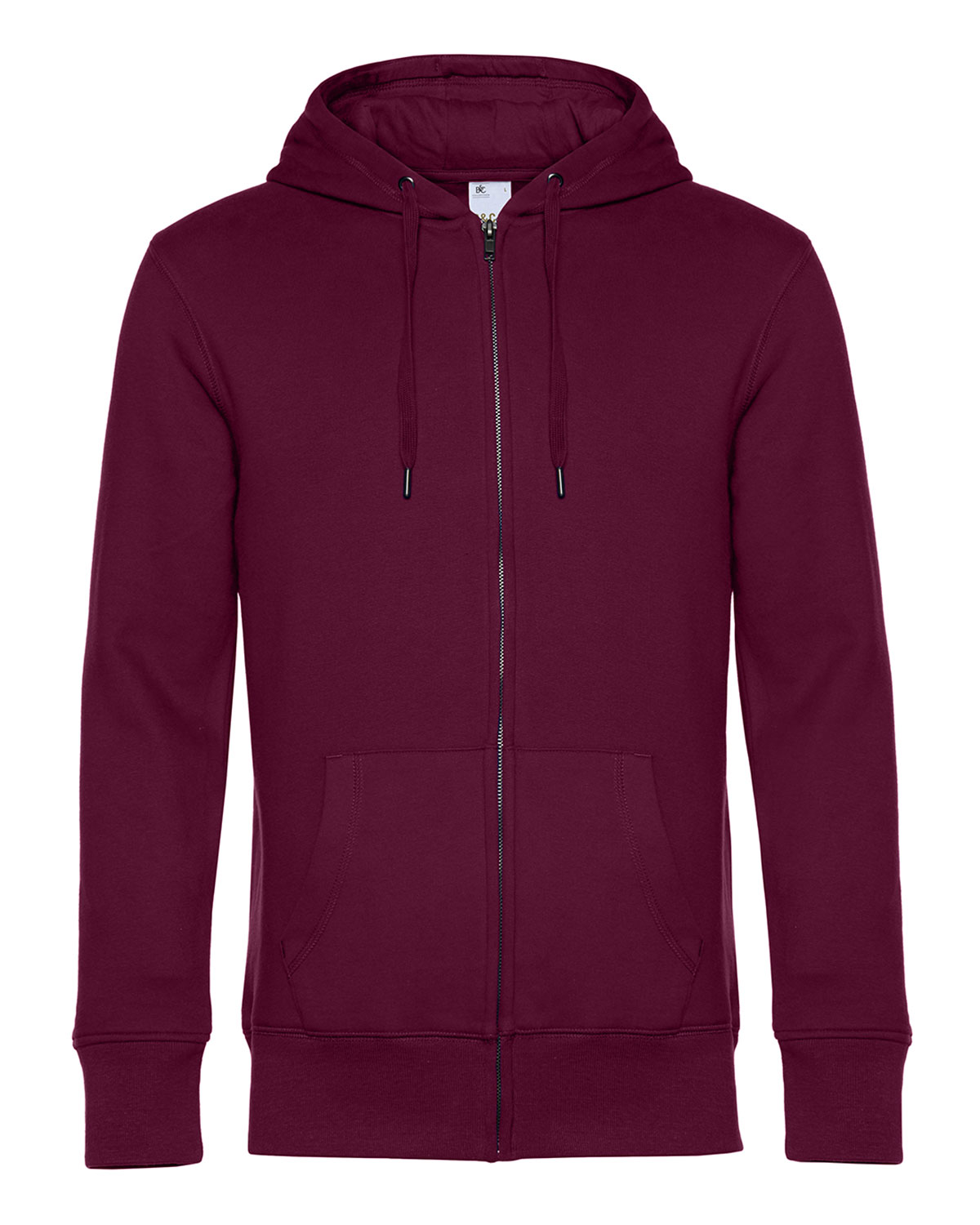 KING Zipped Hood_° Dark Cherry 3XL