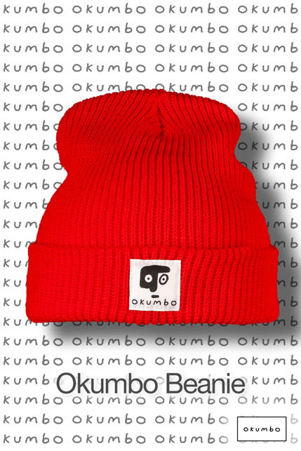 Okumbo Beanie Red One