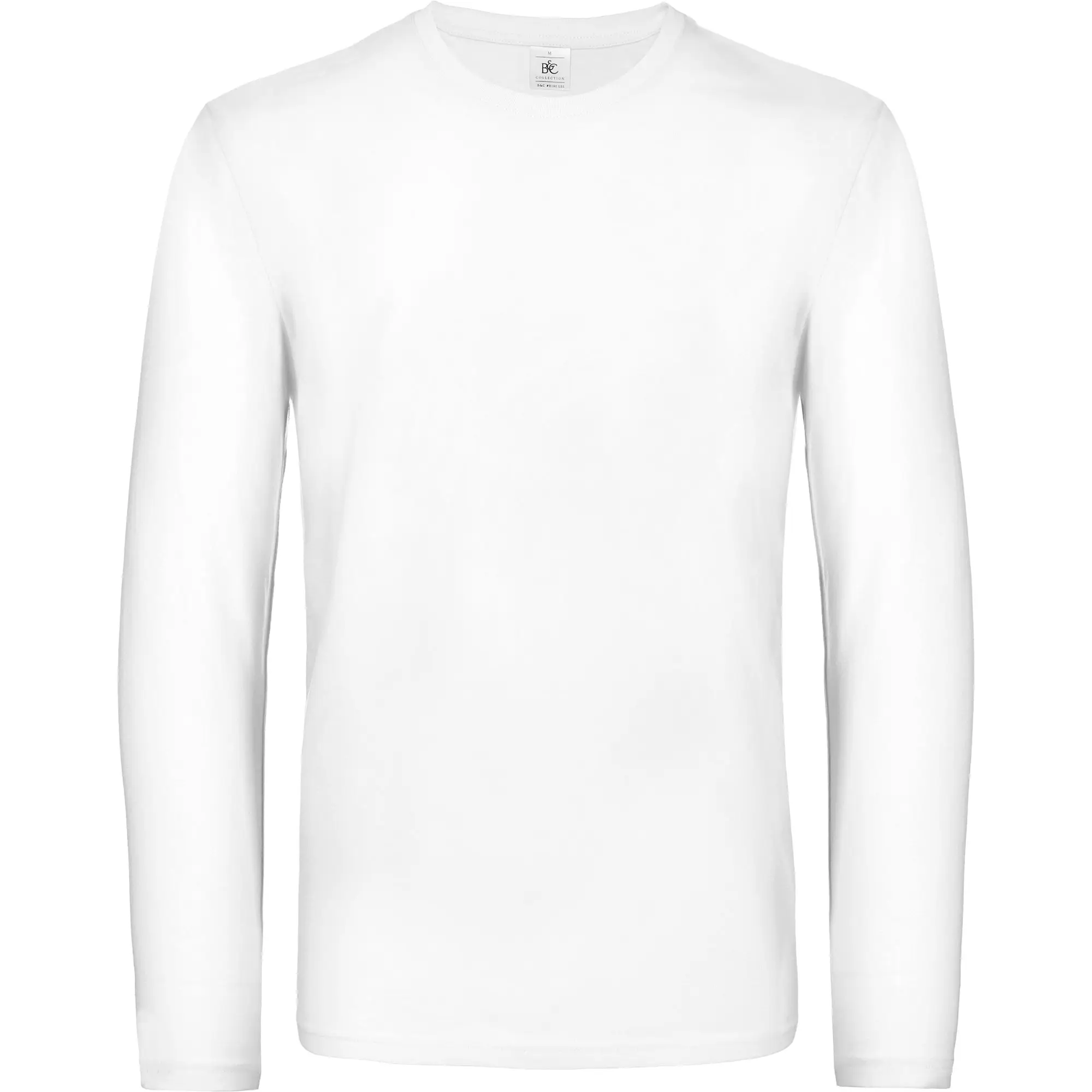 T-Shirt #E190 LSL White 4XL